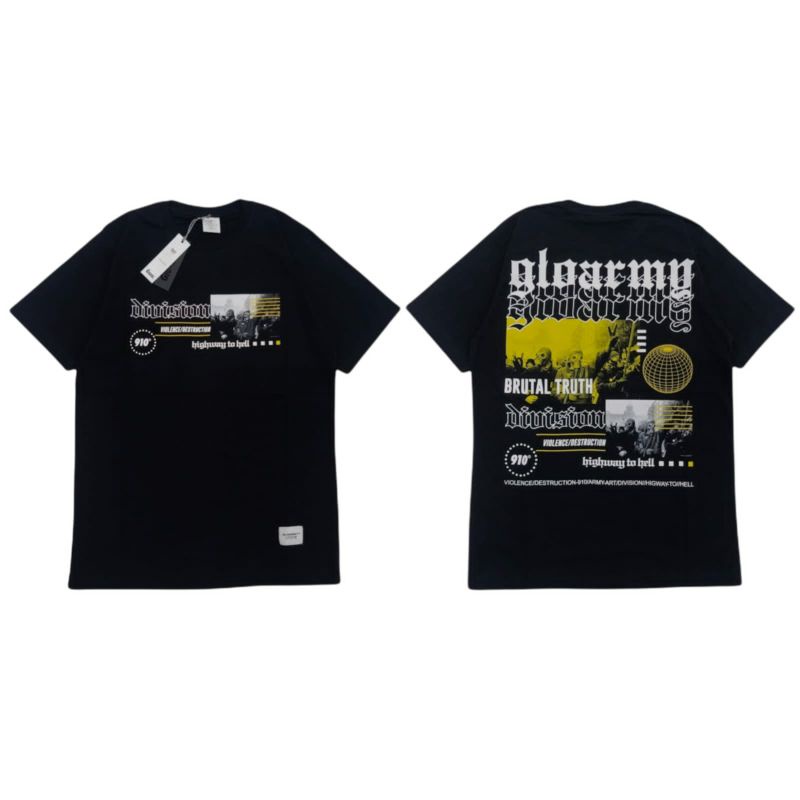 GLOARMY/Tshirt Brutal Truth/Kaos Distro/Kaos Distro Original/Tshirt Limited Edition/Kaos Oblong/Tshi