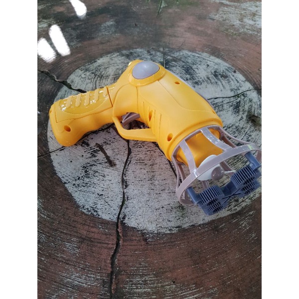 (Preloved) MAINAN ANAK BUBBLE GUN MAINAN ANAK PISTOL BUBBLE PISTOL GELEMBUNG MAINAN MAINAN GELEMBUNG