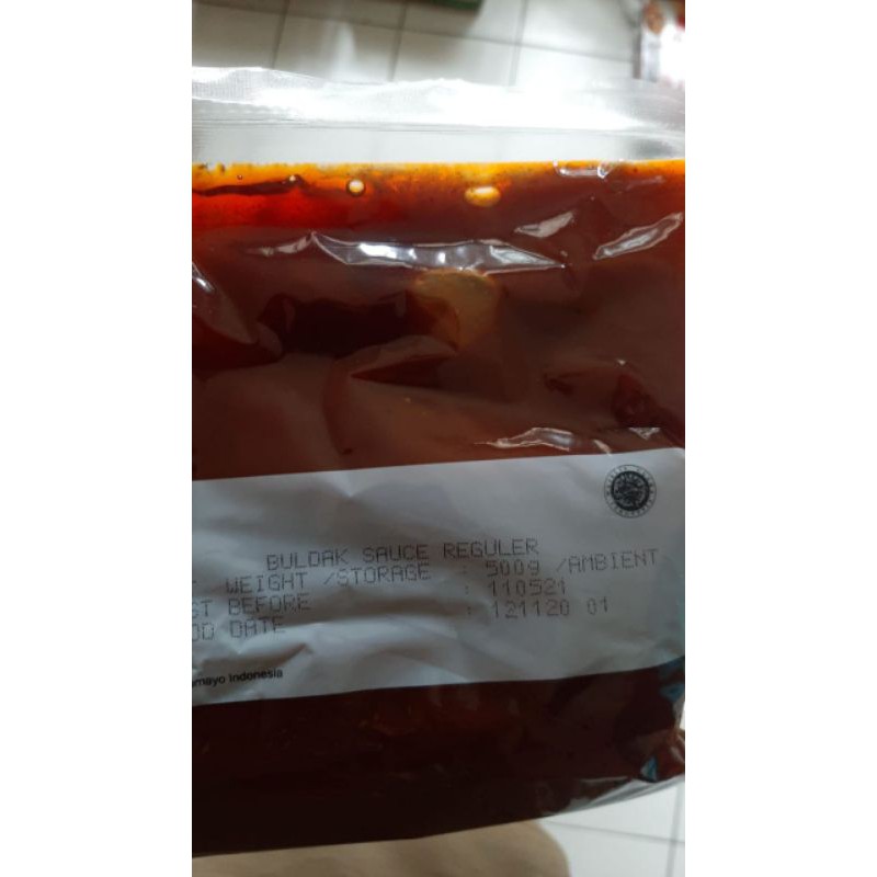 Korean Buldak Sauce Halal 500 Gr | Saus Buldak Ayam Pedas Khas Korea