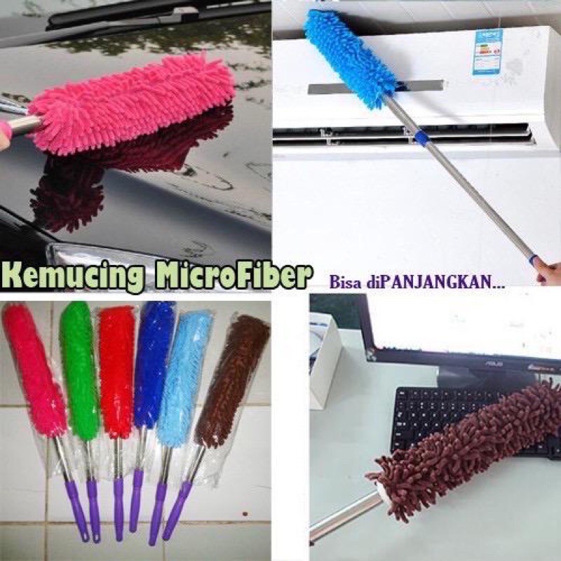 Kemoceng Tarik Cendol Microfiber Up To 100CM