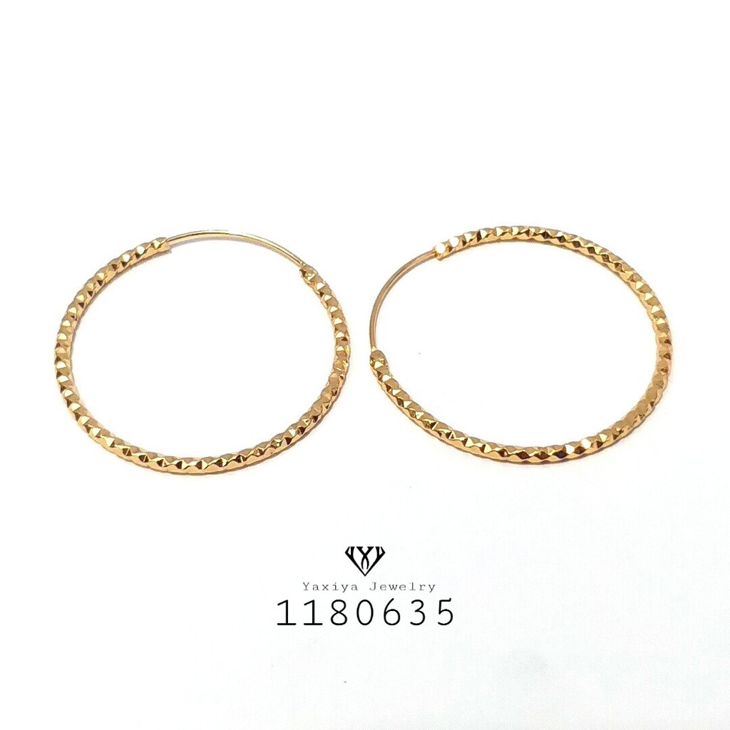 

Anting Bulat Gipsy Motif Burik Perhiasan Lapis Emas 18K 152