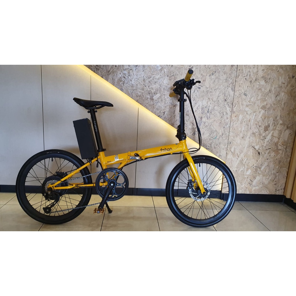 Sepeda Fnhon Storm Kuning E-Bike Original Yellow