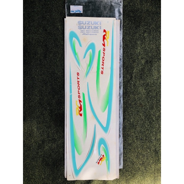 nos striping suzuki rg sport satria 2t malaysia