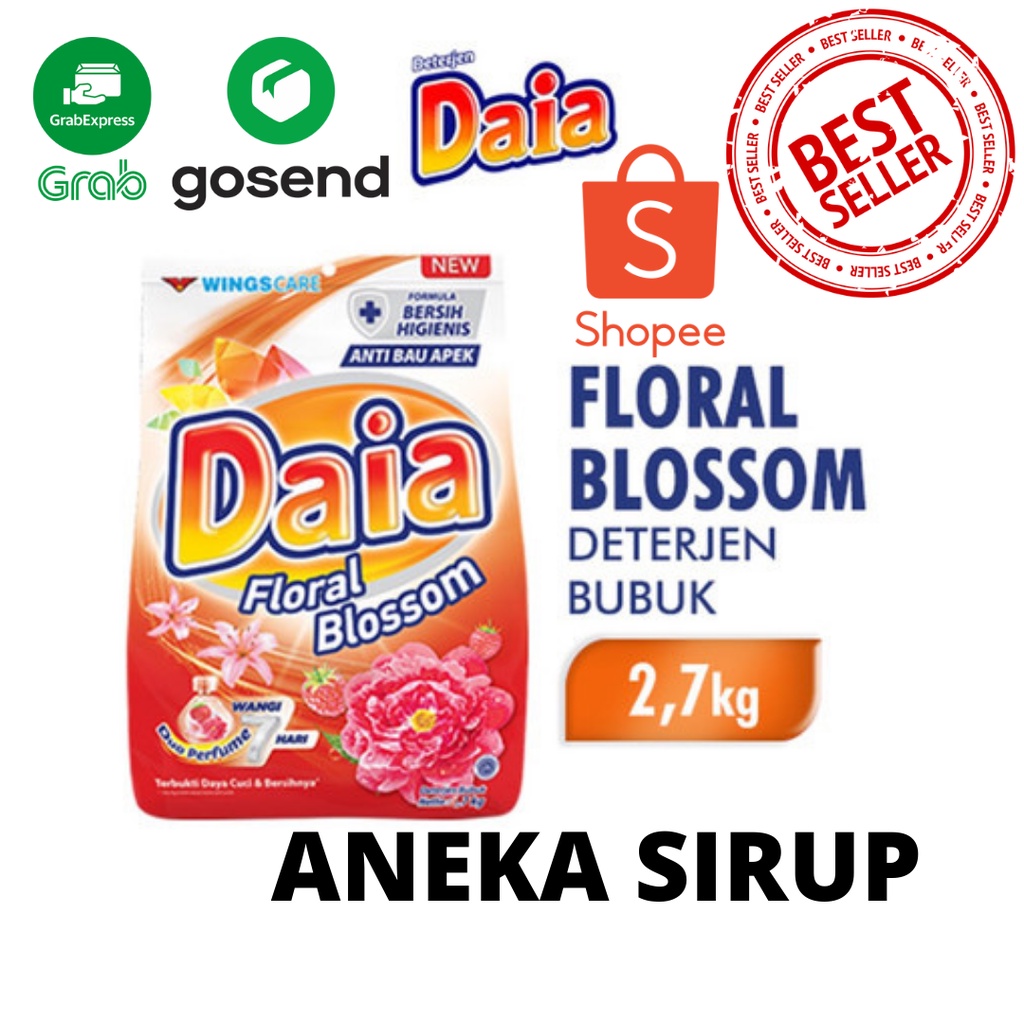 Deterjen Bubuk DAIA 2.7 KG - DAIA 2,7 KG