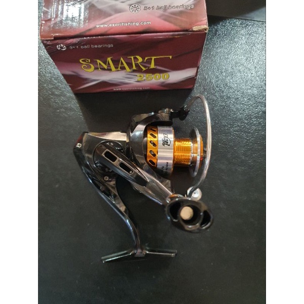 reel exori Smart 2500 bonus senar carp Zeus