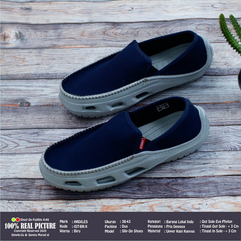 SEPATU SLIP ON PRIA ARDILES TAYON - IST - LIAM 02 39-43