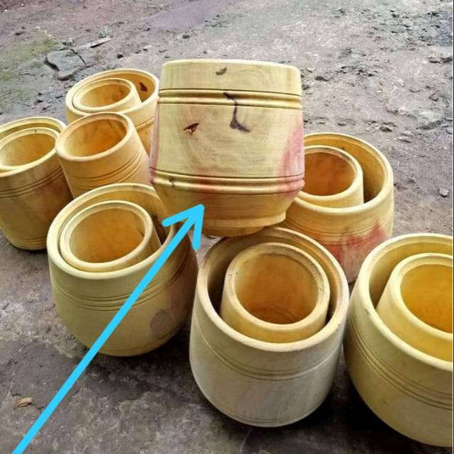 Klowong Kayu Nangka Mentah / Bahan Baku Kendang Kempul atau Tak Dut (SATUAN)