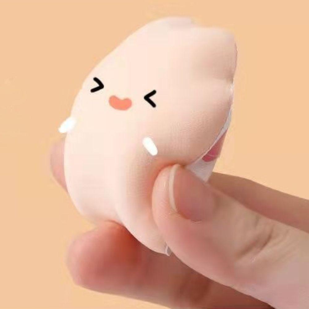 [Elegan] Puff Bedak Dengan Tali Spons Bentuk Kaki Kucing Alat Kecantikan Concealer Air cushion Cosmetic Puff