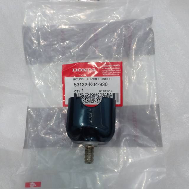 Dudukan stang stir raiser bawah beat street original AHM