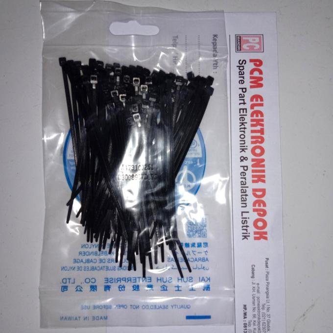 

Kabel Tis 10Cm Sabuk Kabel Kss Nylon Cv-100B Hitam Eceran Pcmelebik54 Segera Beli