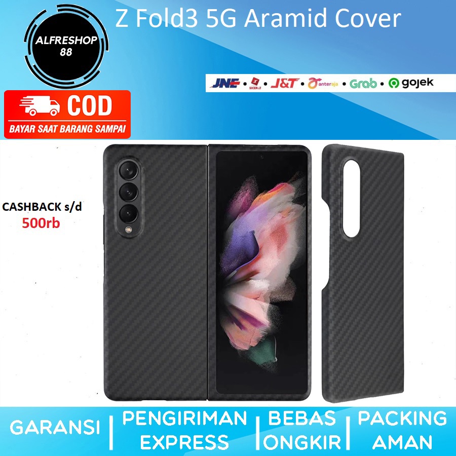 ORIGINAL Samsung Galaxy Z Fold 3 Fold3 5G Aramid Cover Lightweight