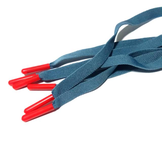 Tali Sepatu Elastis Ujung Plastik Elastic Shoe Lace Plastic Aglet