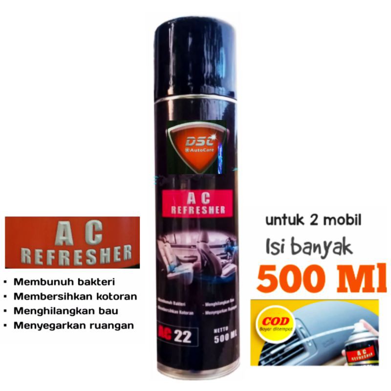 Penghilang bau Ac mobil/pembersih ac mobil/ac dsc 500 ml/ac cleaner