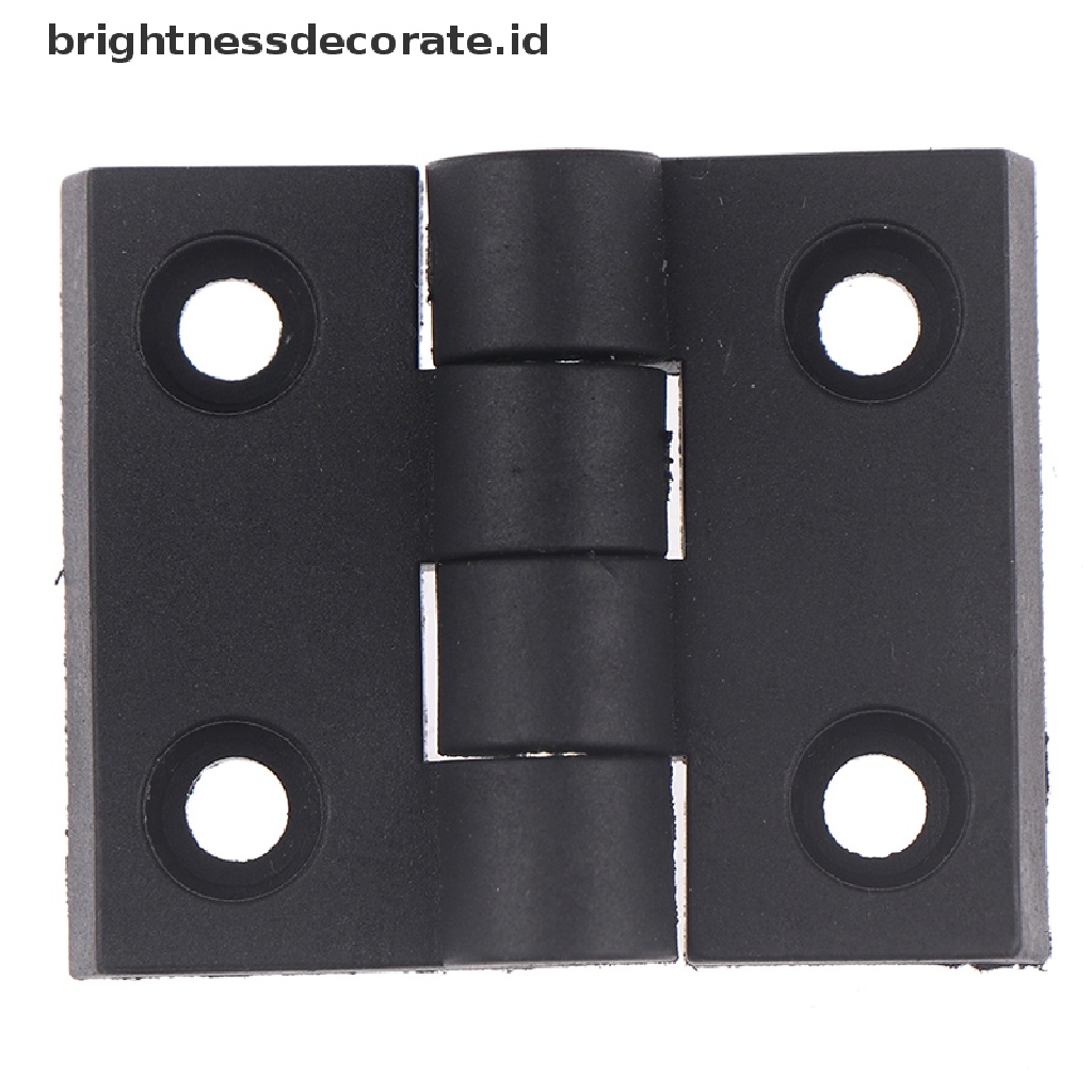 1 Pc Engsel Pintu Mini Bahan Plastik Abs Warna Hitam