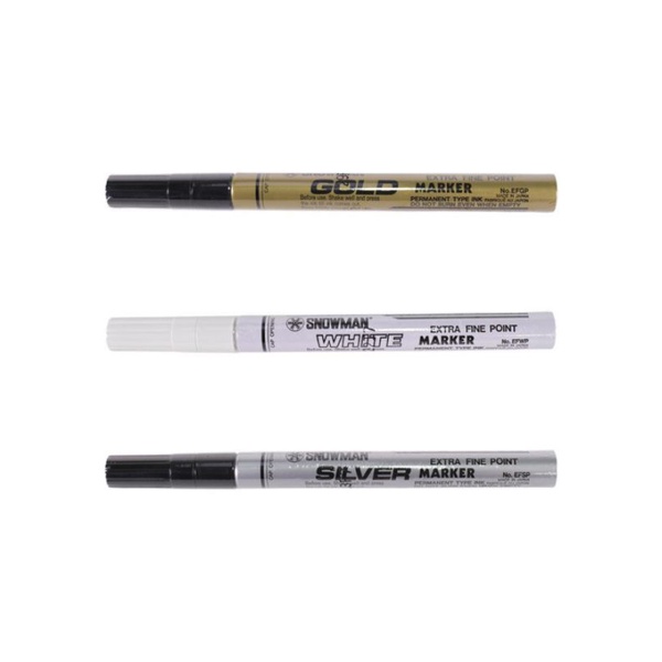 Pulpen gel extrafine permanen marker ball pen