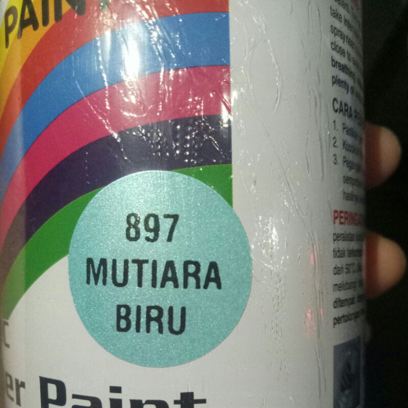 cat semprot pilok pilox diton mutiara biru 897 300cc biru muda metallic