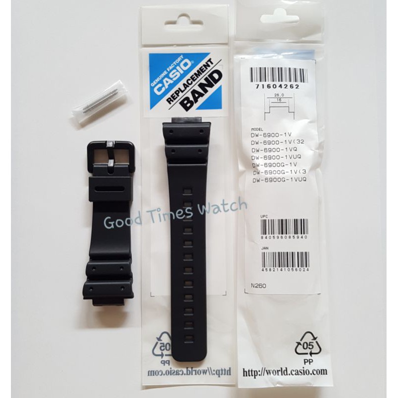 STRAP G-SHOCK DW-6900-1V DW-6900G DW 6900 DW 6900G Casio Original