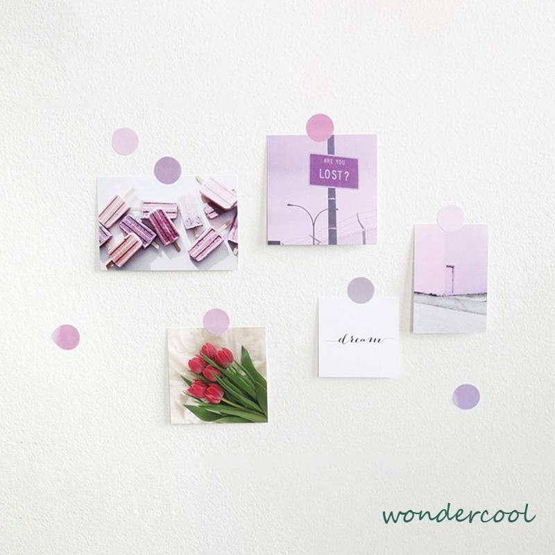 Stiker Label Index Dot Multifungsi Bisa Ditulis Untuk Dekorasi Diary / Scrapbook-Won