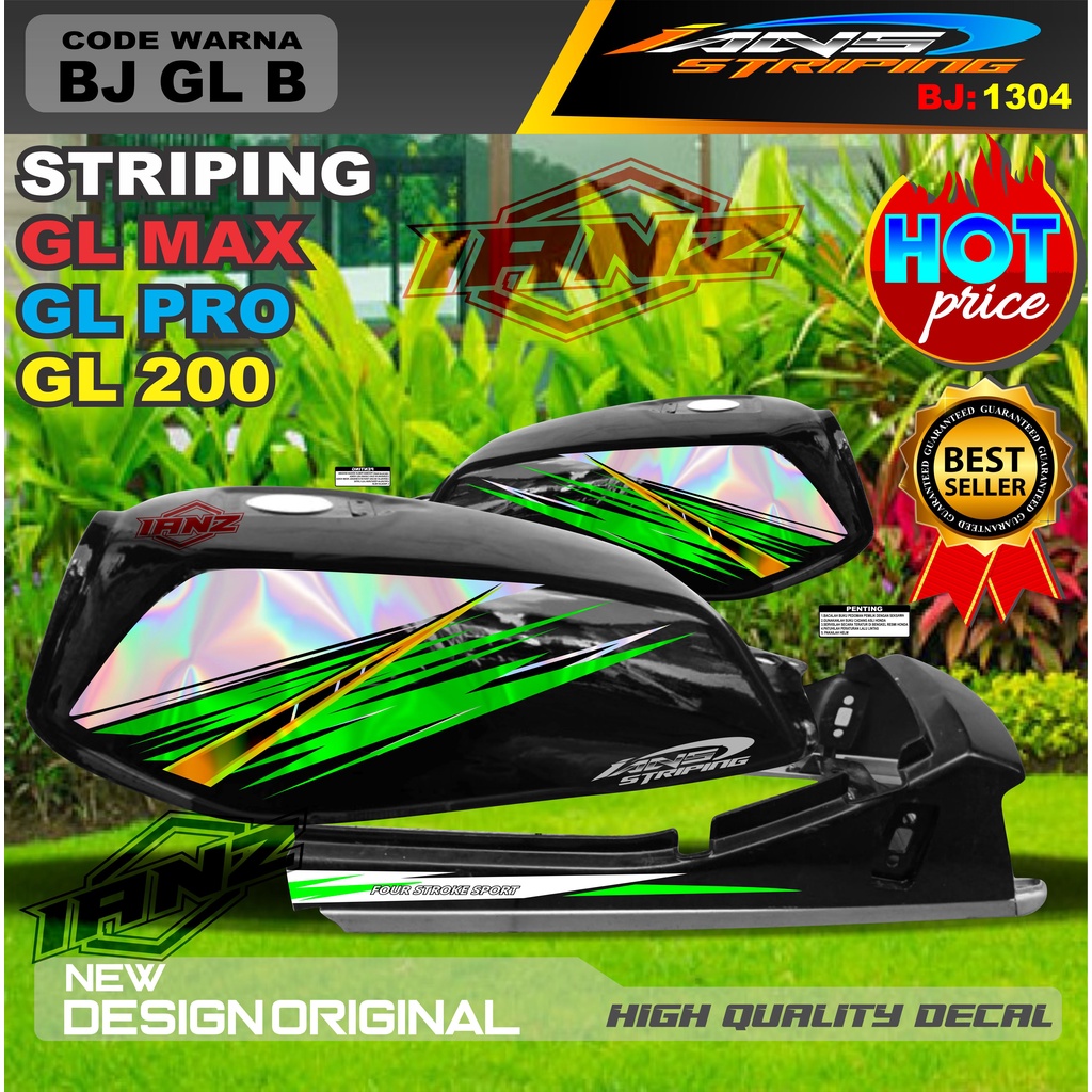 STRIPING GL MAX HOLOGRAM / STRIPING GL 2000 VARIASI HOLOGRAM / STRIPING GL MAX HOLOGRAM