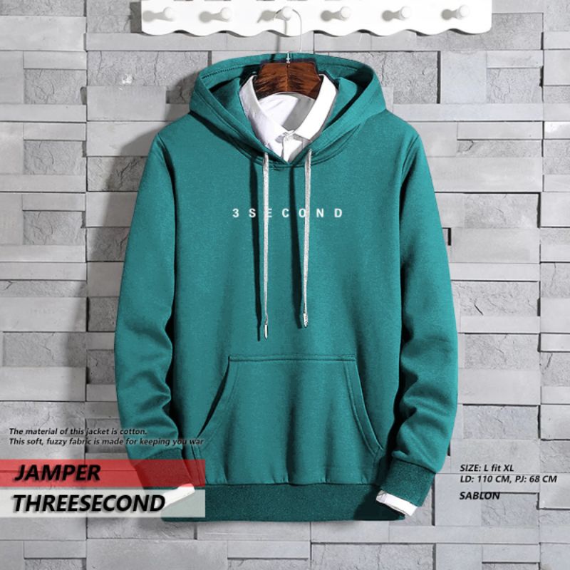 jaket bomber Hoodie 3second#jamper pria#hoodie pria#jamper polos#hoodie polos#sweater polos#jaket ba