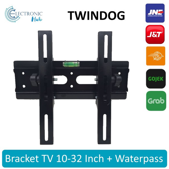 Bracket LCD LED TV PLASMA Size 10-32 Murh berkualitas dilengkapi water plas