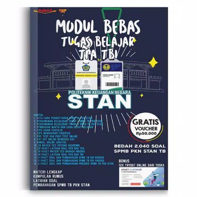 Buku Tugas Belajar PKN STAN – Modul Bebas Tubel PKN STAN GERBANG PKN STAN