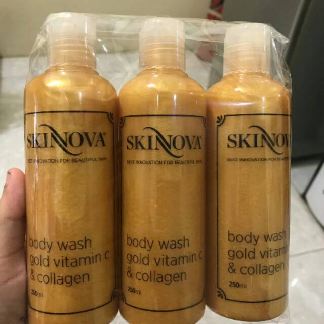 Body wash gold skinova