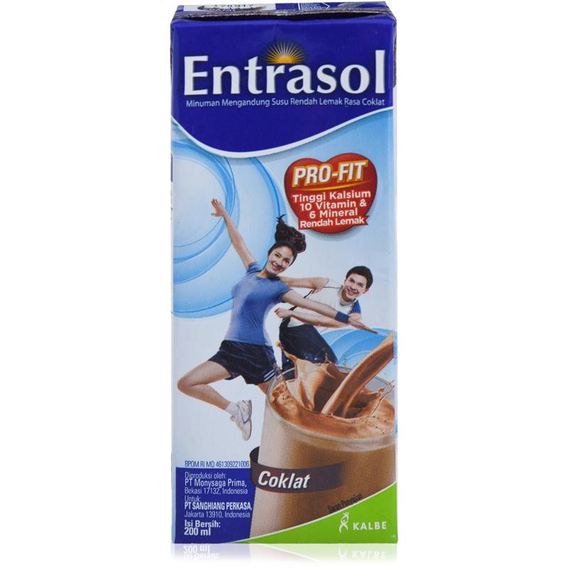 

Entrasol UHT Cokelat 200ml