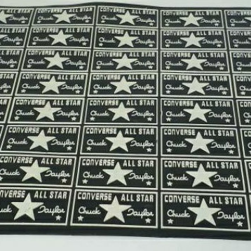 TERMURAH! Heelpatch Allstar 70's All Series Timbul