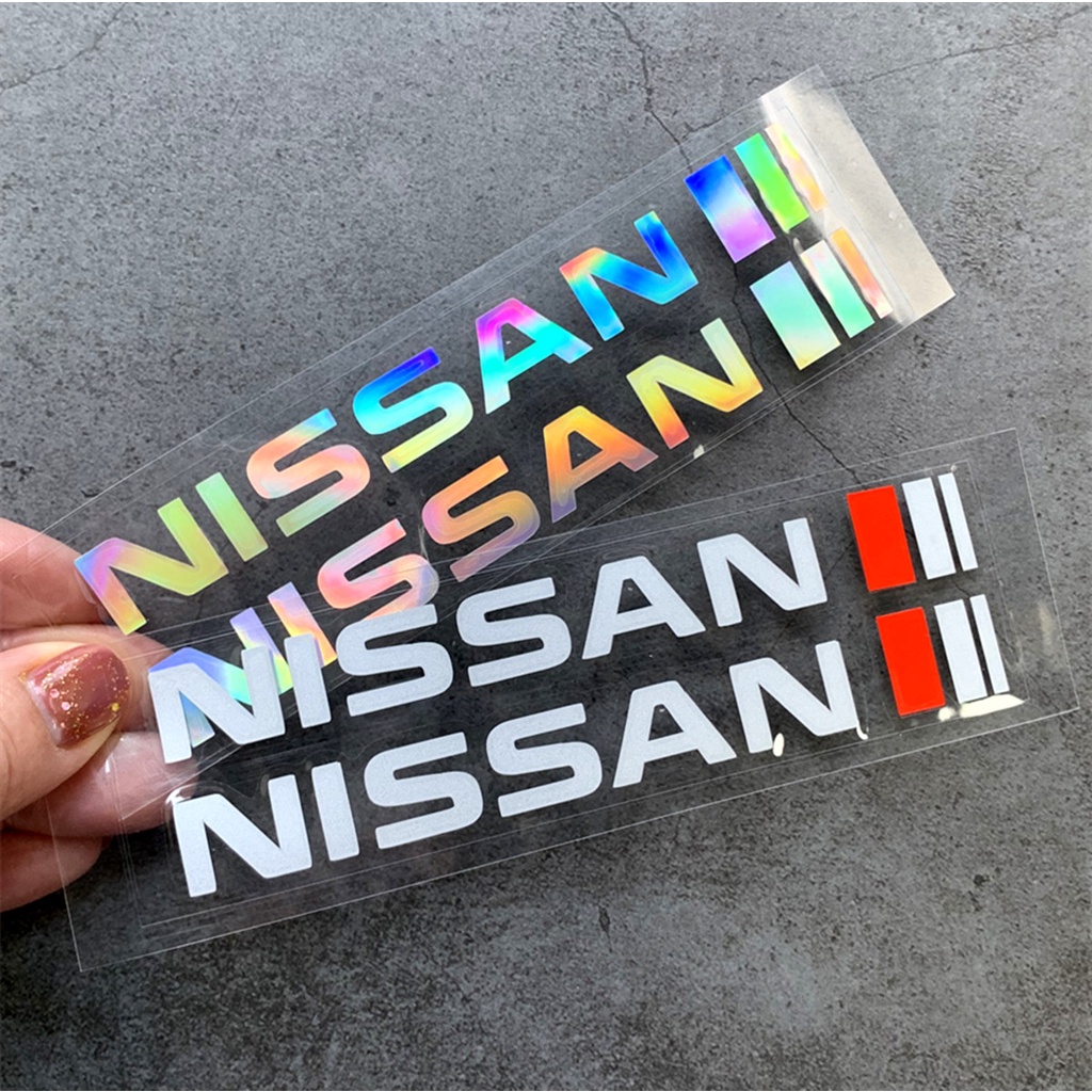 2pcs Stiker Wiper Kaca Depan Dan Belakang Untuk Nissan Tiida Sunny QASHQAI J10 J11 MARCH LIVINA TEANA