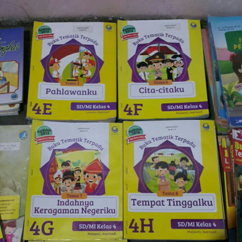 

Tematik Terpadu kelas 4 semester 2 k13 GRASINDO