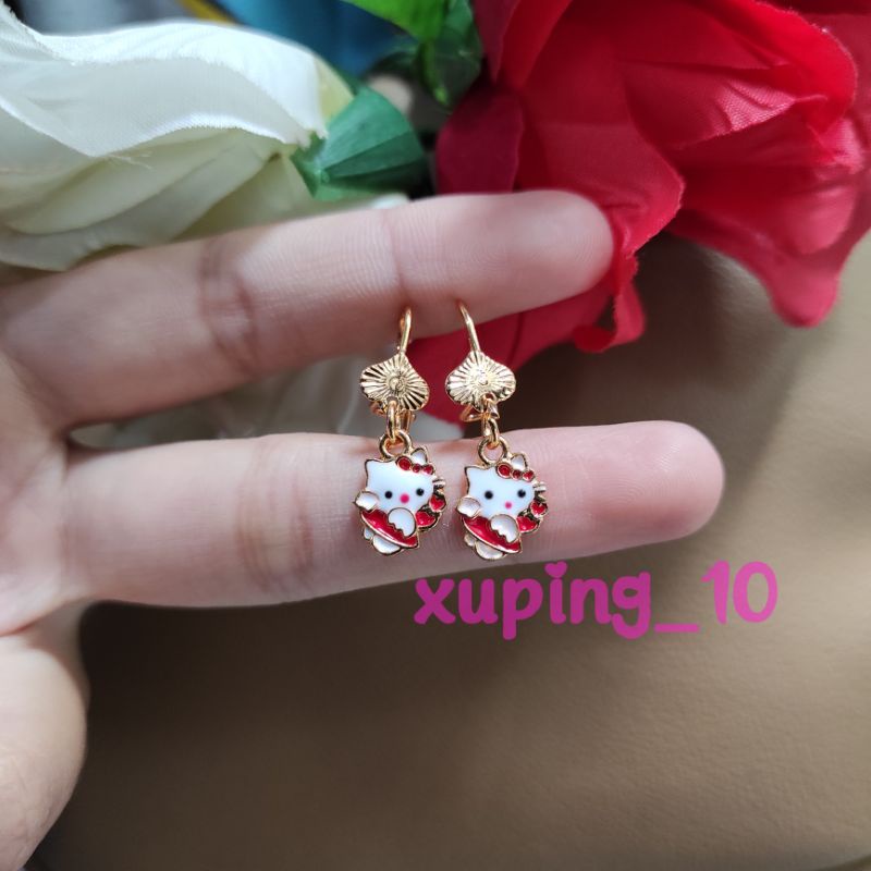 Anting-Anting Lucu Anak Perempuan Xuping Karakter Anting Hook