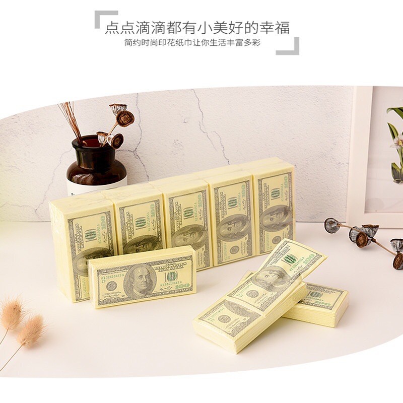 TISU DOLLAR 3 PLY ISI 10PCS 10 X 5 CM [PERFECTHOME]