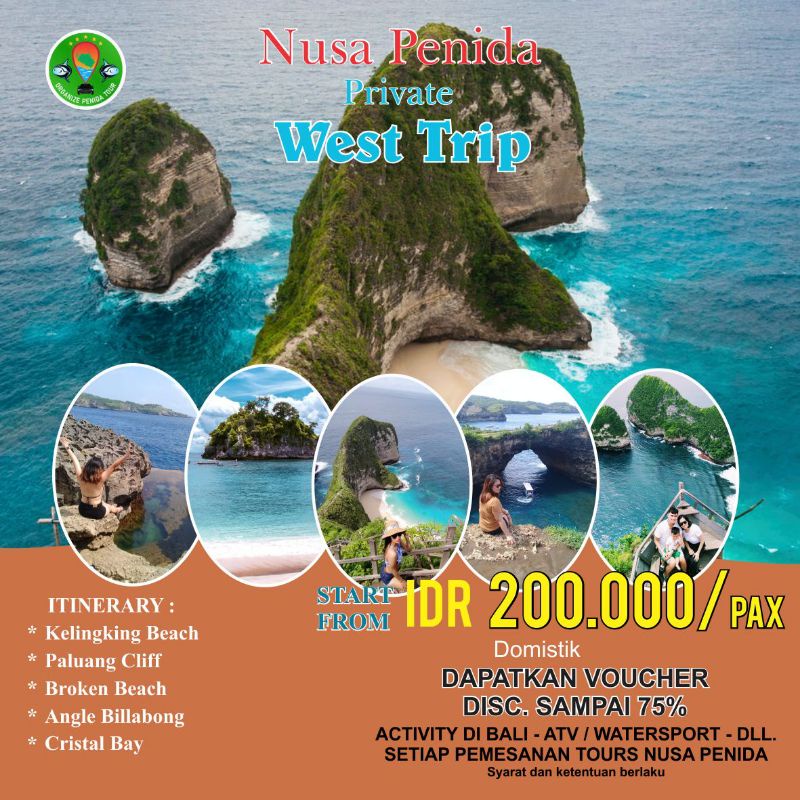 Jual Tour Nusa Penida West East Shopee Indonesia