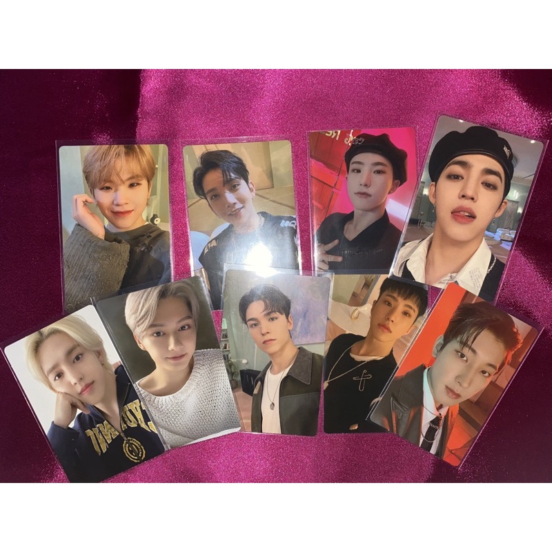 Seventeen Photocard ATTACCA CARAT VERSION (WONWOO HOSHI SCOUPS WOOZI JUN VERNON JOSHUA)