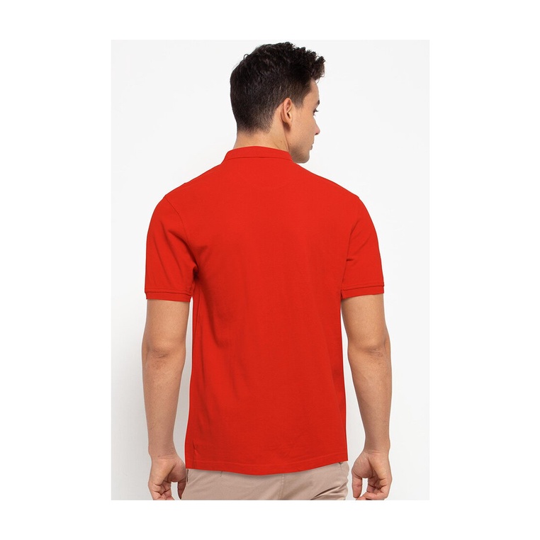 BAJU KAOS POLO PRIA CARDINAL ORIGINAL CASUAL LENGAN PENDEK MERAH CA13