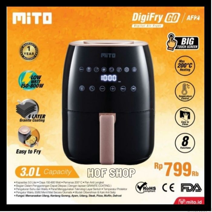 MITO AIRFRYER / DIGIFRY AF 2