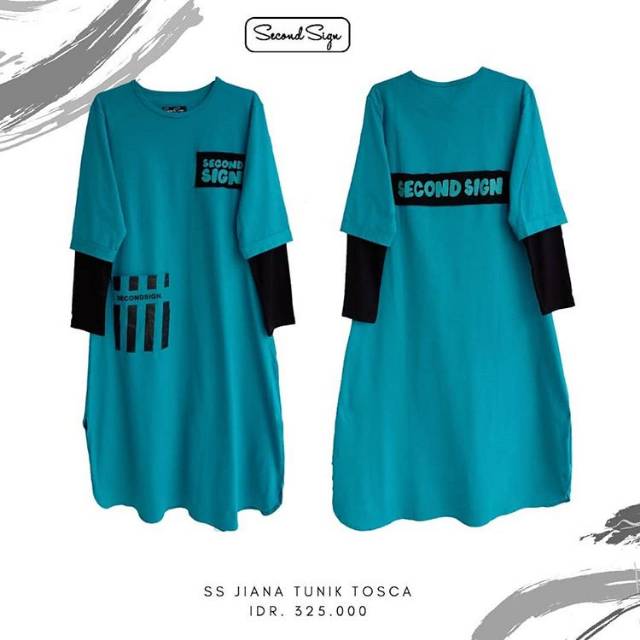 BAJU MUSLIM SECOND SIGN  JIANA TUNIK MODERN PREMIUM