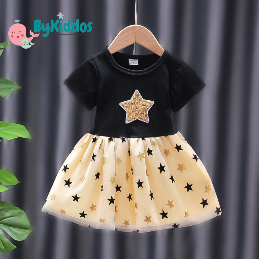 ByKiddos - DRESS BLESSING STAR PDK EBV Baju Dress Anak Perempuan Import 4 - 6 Tahun