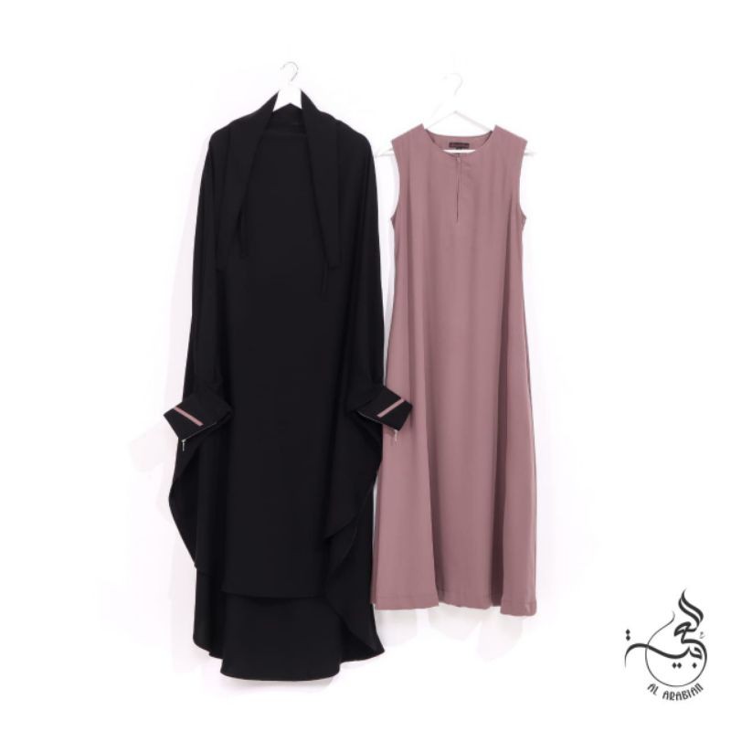 Abaya Inside Alya - French Khimar by Al Arabian