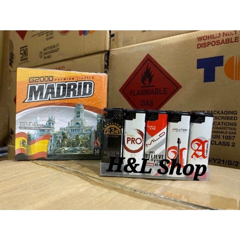 Korek Api Bara G2000 (Tipe Madrid)