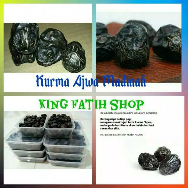 

Kurma Ajwa Madinah Standart Medium 500 gr