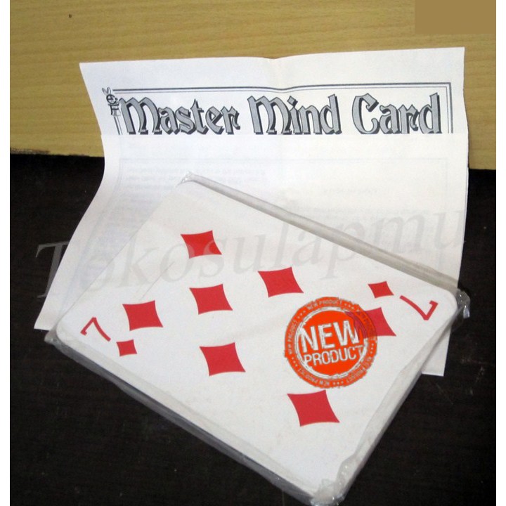 Master Mind Card Sulap Magic