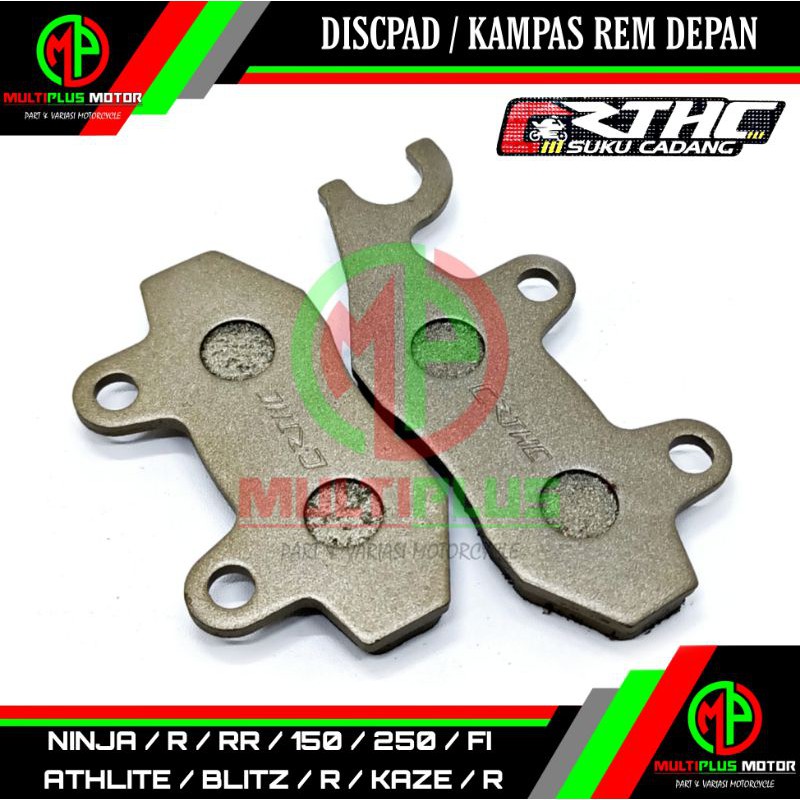 Discpad Dispad Disped depan RTHC Kampas rem disc cakram depan NINJA,NINJA R,NINJA RR,NINJA 250,NINJA 250 FI-3