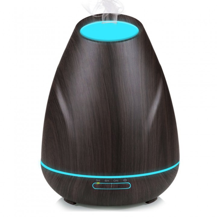 H37 Wooden Humidifier Aroma Diffuser Essential Oil 400ml