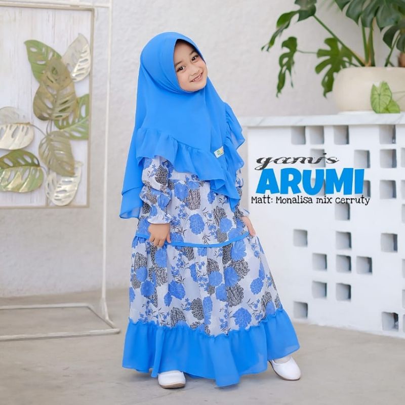 Gamis anak Arumi by Una Fashion