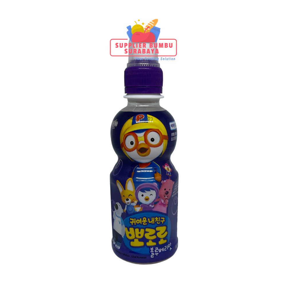 Paldo Pororo Drink Milk Juice Minuman Anak Rasa Buah Sehat Halal 235ml