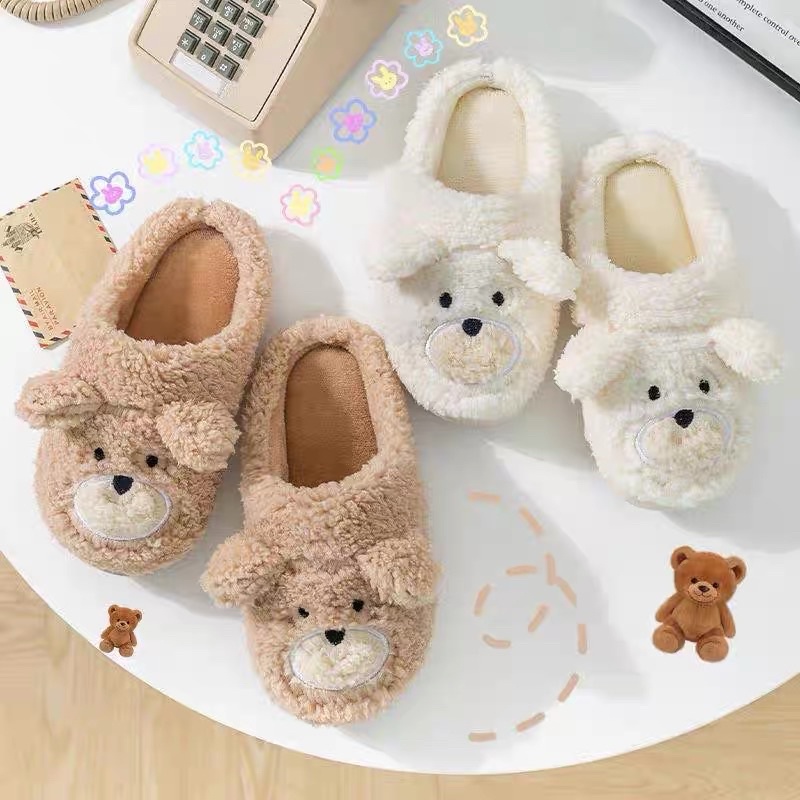 SANDAL BULU INDOOR RUMAH PREMIUM KOREA / CUTE BUNNY SLIPPERS / CUTE KOALA SLIPPERS / CUTE SMILEY POODLE BEAR SLIPPERS / SANDEL SANTAI RUMAH / SANDAL AESTHETIC / SANDAL LUCU / SANDAL BULU