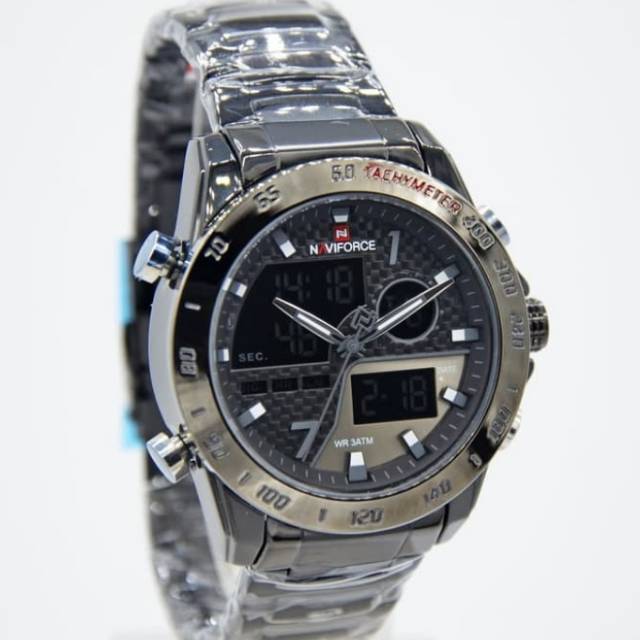 Jam Tangan Pria NAVIFORCE 9171 Rantai Original