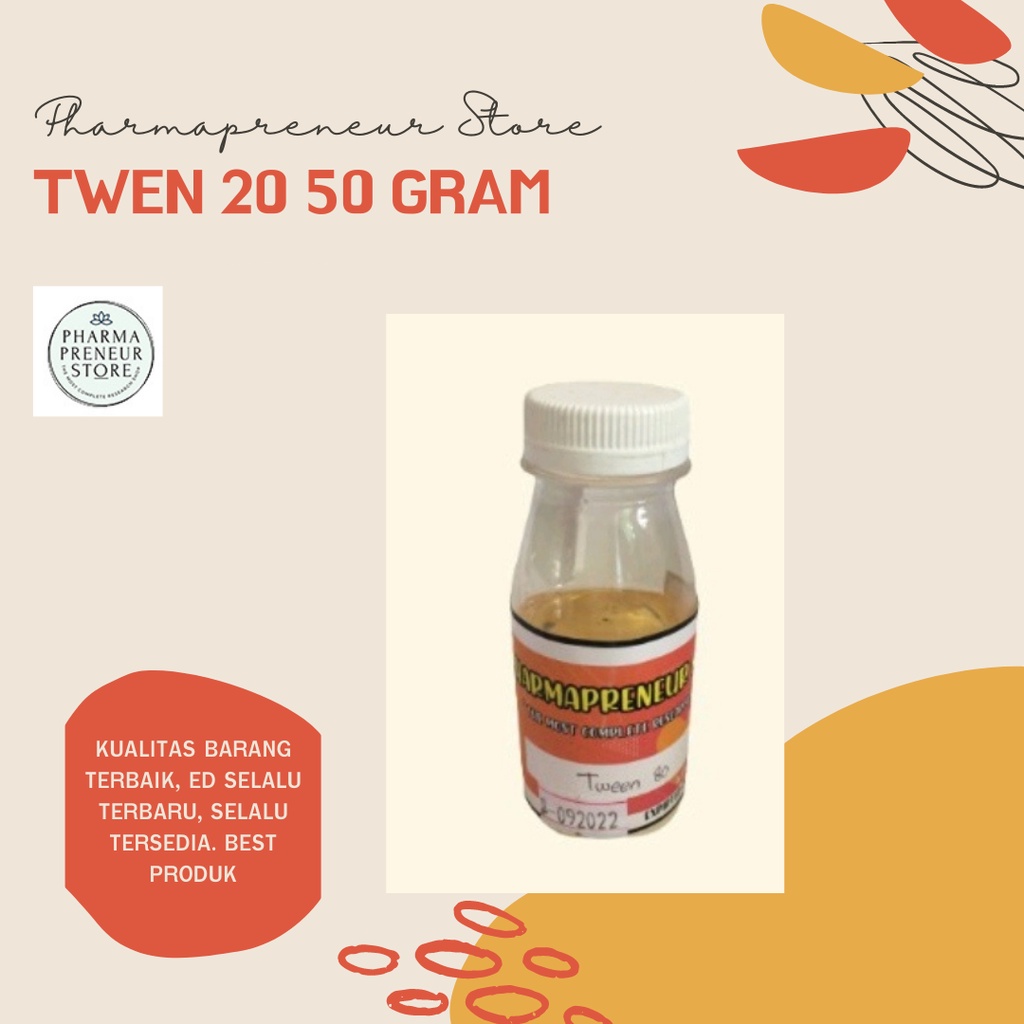 Tween 20 Best Quality 50 Gram